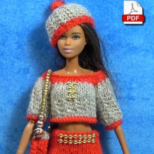 Tenue Poupée Mannequin - PDF Tricot N°54