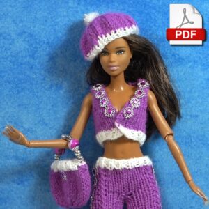 Tenue Poupée Mannequin - PDF Tricot N°55