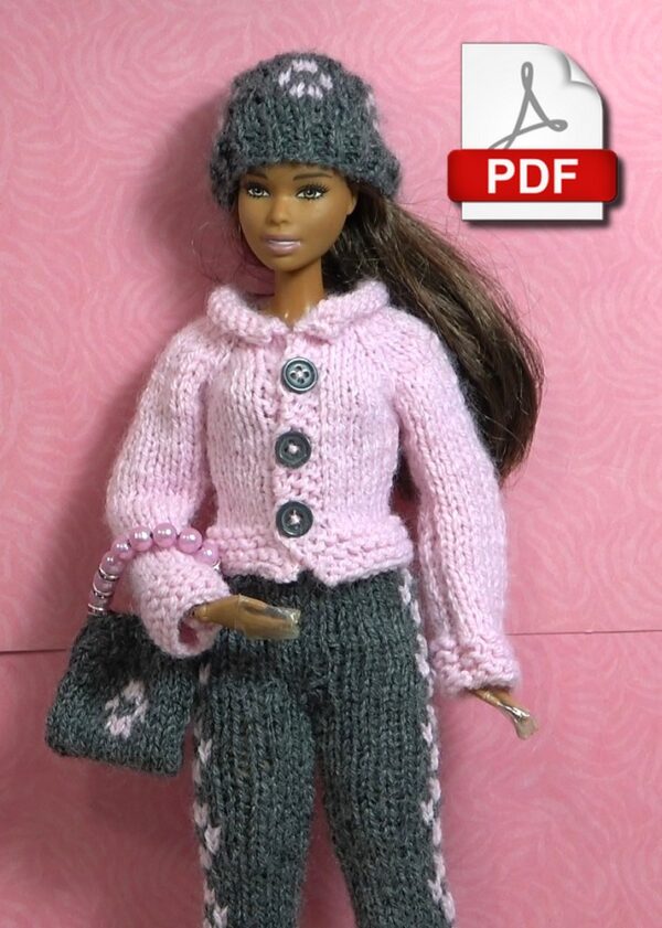 Tenue Poupée Mannequin - PDF Tricot N°85
