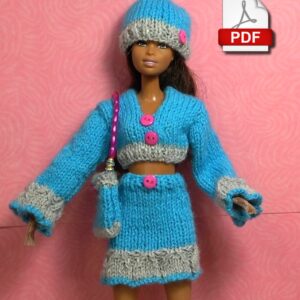 Tenue Poupée Mannequin - PDF Tricot N°92